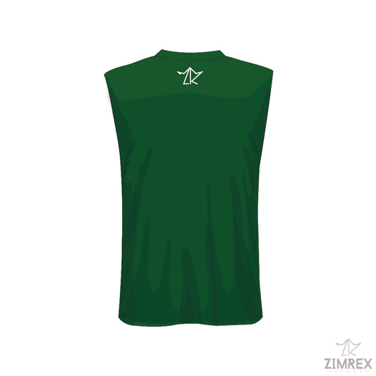 ドライノースリーブシャツー前面プリント