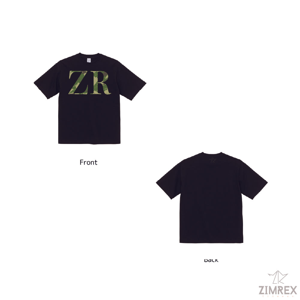 迷彩ロゴTシャツ2024/ブラック